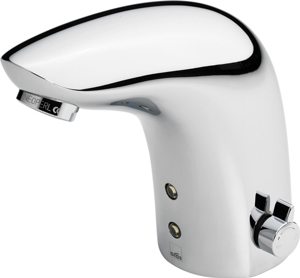 Oras Electra 6150F TS-bl batt 6V Ber�ringsfri i gruppen Blandare / Tv�ttst�llsblandare hos Trygghandel Sverige AB (8553316)