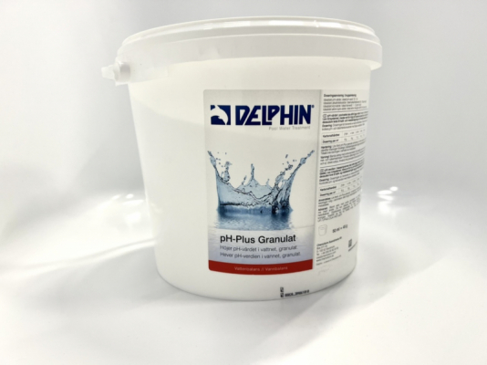 Delphin pH-Plus Granulat 5kg hink i gruppen Pool & Tillbehör / Kemikalier Pool / PH + / PH - hos Trygghandel Sverige AB (31801600)