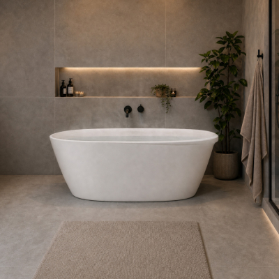 BathOfSweden Badkar - Sanden matt vit