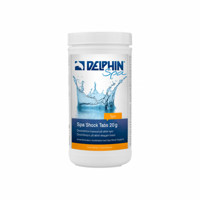 Delphin Spa Shock Tabs 20g i gruppen Spabad / Spakemi / Vattenkvalité hos Trygghandel Sverige AB (TH4552001)