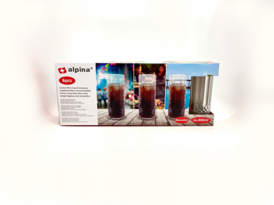 Long drinkglas 6-pack plast i gruppen Spabad / Tillbehör spabad hos Trygghandel Sverige AB (THK05305)