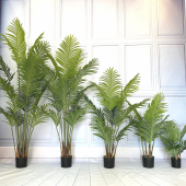 Konstväxt Kwai palmträd 240 cm
