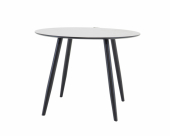 Plaza matbord Ø 100 cm - svart