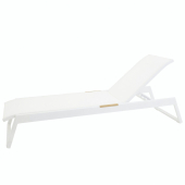 Solsäng Venture Design Mexico vit/teak