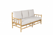 Cane 3-sits soffa i bamboo