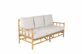 Cane 3-sits soffa i bamboo