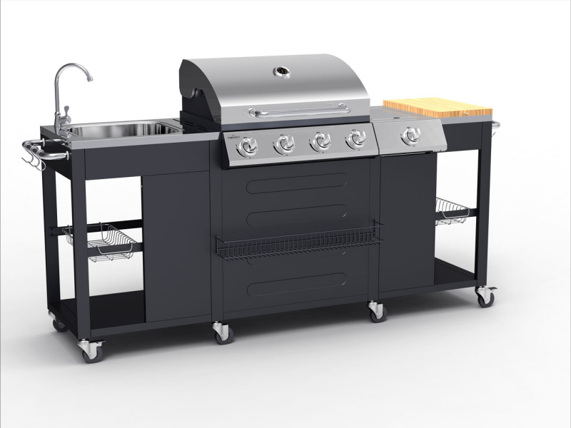 Gasolgrill 4 + 1 kokplatta (Hem & Trädgård) | Trygghandel.se Gasolgrill 4 + 1 kokplatta (Hem & Trädgård) | Trygghandel.se