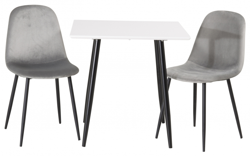 Polar matbord 120x80 cm vitsvart (Hem & Trädgård) | Tryggha Polar matbord 120x80 cm vitsvart (Hem & Trädgård) | Tryggha