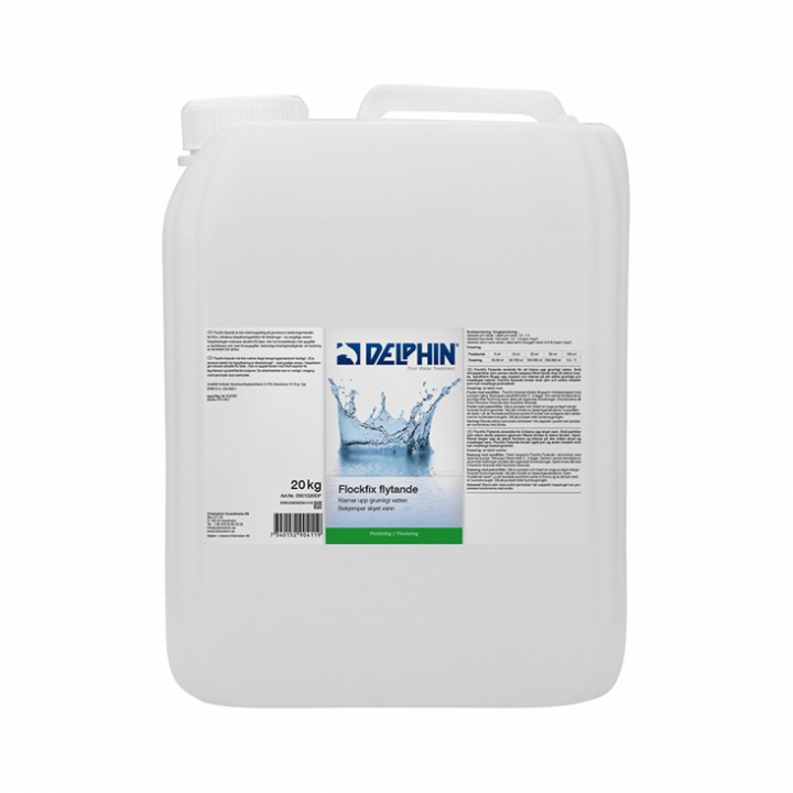 Delphin Flockfix Flytande 20kg i gruppen Pool & Tillbehör / Kemikalier Pool / Övrigt hos Trygghandel Sverige AB (CF0901020DP)