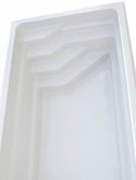 Glasfiberpool Fiji 7,10 m vit