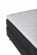 TÄLLBERG Enkelsäng Fast - 120x200 mörkgrå polyester