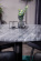 Estelle runt matbord Ø 106 cm - svart/svart marmor