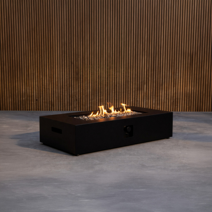 Kea fire pit svart 68 X 30 X 137 cm - Gas i gruppen Hem & Trädgård / Grillar & Stekhällar / Eldstäder / Terassvärmare hos Trygghandel Sverige AB (VD9925-300)