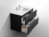 Tvättställ & Tvättställskåp Heran - 100 cm matt svart